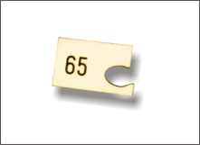 Gancio appendichiavi per casellario art. GN1