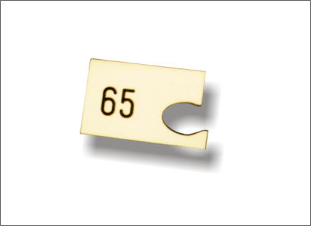 Gancio appendichiavi per casellario art. GN1