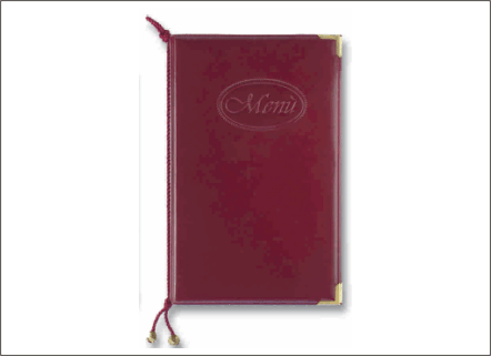 Portamen� angoli dorati art. M40CC
