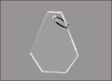 Portachiavi in plex art. P333