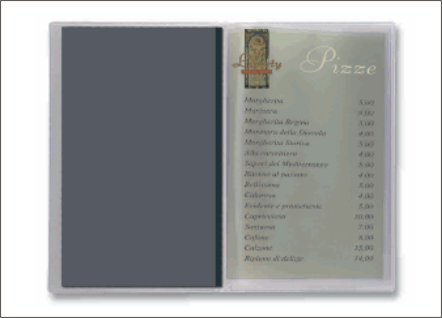 Portamen� trasparente art. 040KR